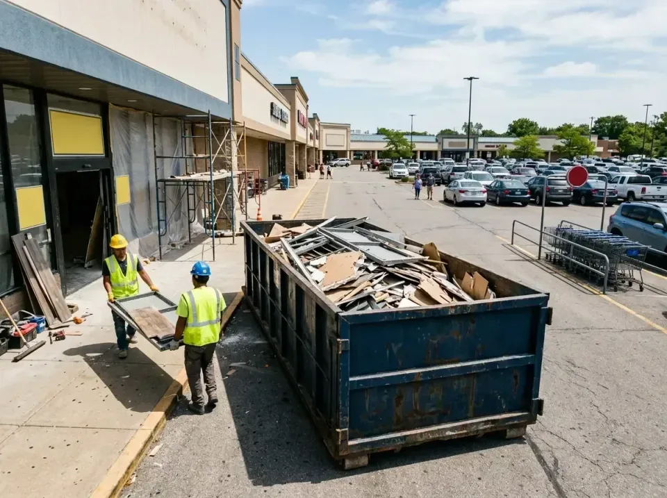 retail-store-renovation-debris-003 — frequently asked questions, Roll-off Dumpster Rentals in Sun City Center, FL